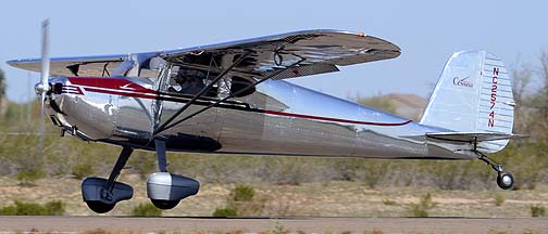 Cessna 140 NC2574N, Cactus Fly-in, March 2, 2012